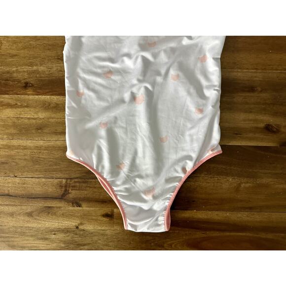 NWT SweetHoney Sleeveless Skirted Leotard Wild Side Cat Pink White Ruffle 10 - Picture 5 of 8